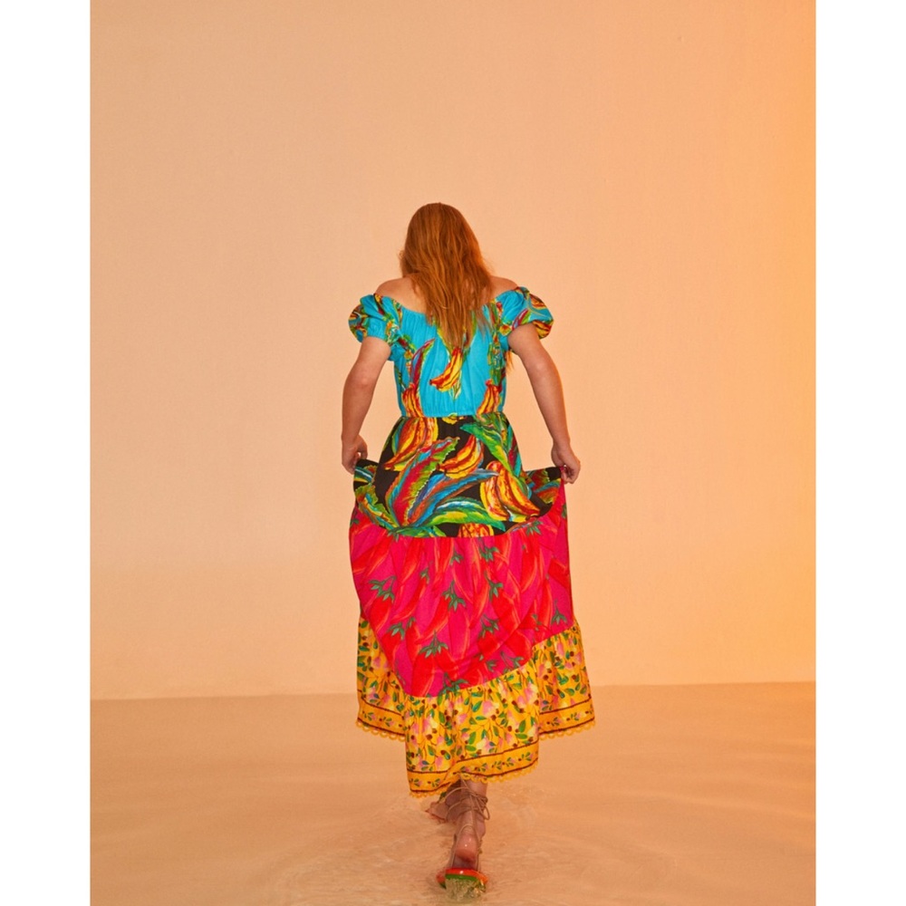 FARM Rio | Farm Mix Maxi Dress - Picture 9 of 15